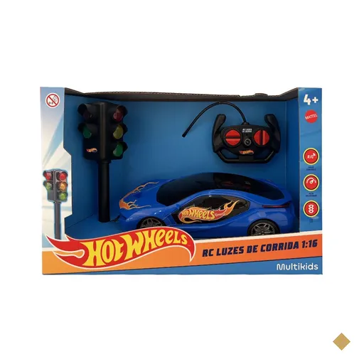 Carrinho de Controle Remoto Hot Wheels Multikids - BR2447