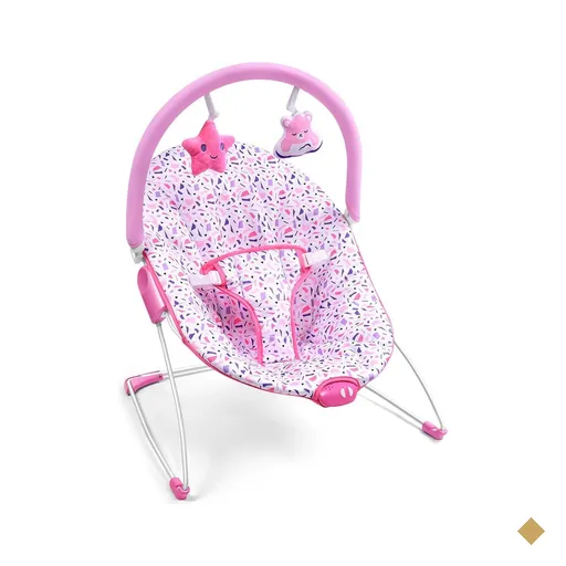 Cadeira de Descanso Nap Time 0-11kgs Rosa Multikids Baby - BB291OUT [Reembalado]