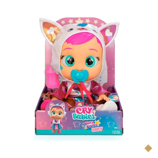 Boneca Cry Babies Stars Daisy Multikids com Olhos que Brilham - BR2239OUT…