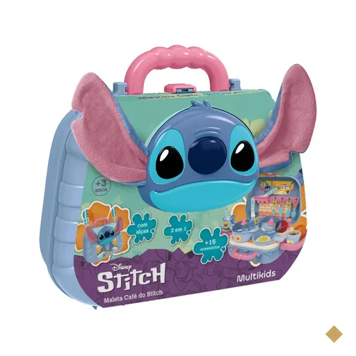 Maleta Stitch de Café Da Manhã Multikids - BR2495