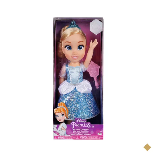 Boneca Princesas Disney Articulada Cinderela Multikids - BR1915OUT [Reembalado]