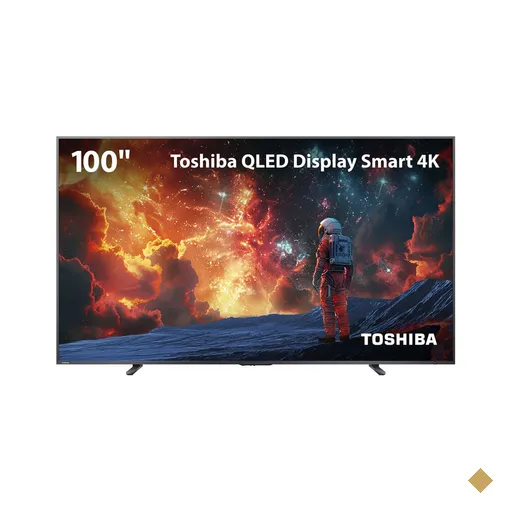 Smart TV QLED 100 4K UHD Toshiba Google TV
