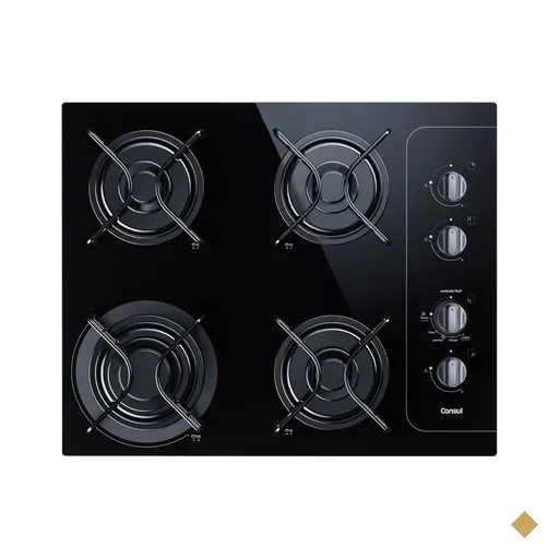 Cooktop 4 Bocas Consul com Controle Fácil e Acendimento Automático - CD060AE
