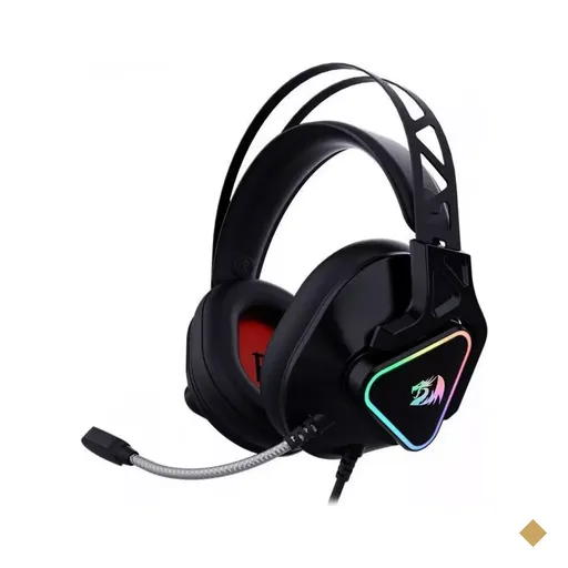 Headset Gamer Redragon Cadmus H370 Surround 7.1 Led RGB USB