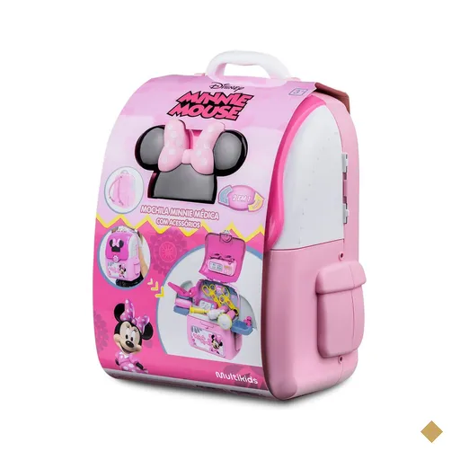 Mochila Kit Play Set Minnie Médico Multikids - BR1297OUT [Reembalado]