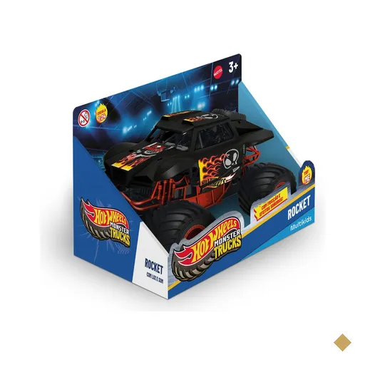 Caminhão Monstro Hot Wheels Com Luz e Som Multikids - BR2529OUT…