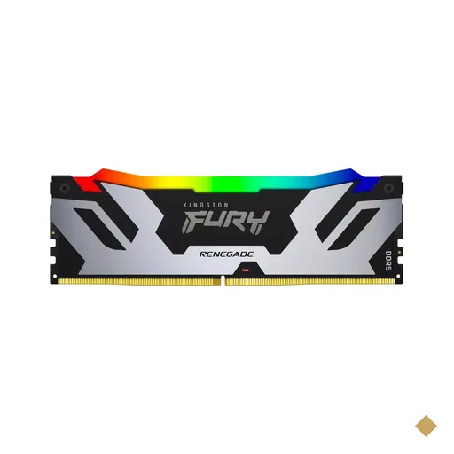 Memória Kingston Fury Renegade RGB 16GB DDR5 6000MHz - KF560C32RSA-16