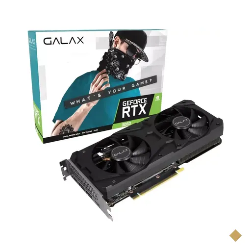 Placa de Vídeo GALAX GeForce RTX 3060 (1-Click OC) 8GB GDDR6 128-bit PCI-E 4.0…