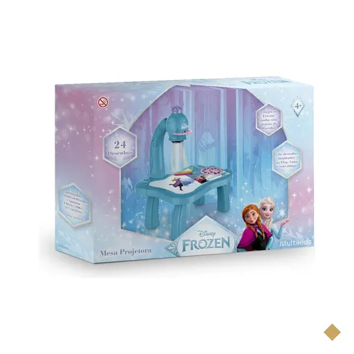 Mesa Projetora Frozen Multikids com 24 Desenhos - BR2534