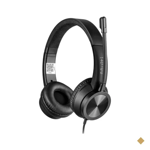 Headset com Fio HF1100 USB/USB-C Preto Multi - PH501