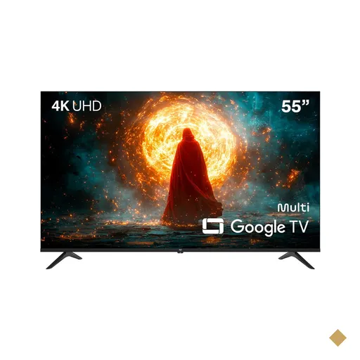 Smart TV DLED 55 4K Multi Google TV 3HDMI 3USB Wi-fi - 55UF8G