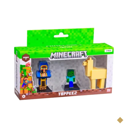Boneco Sortido Minecraft Pack 3 Série 2 Multikids - BR2554
