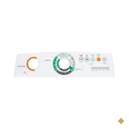 Painel de Controle Decorativo para Máquina de Lavar Consul