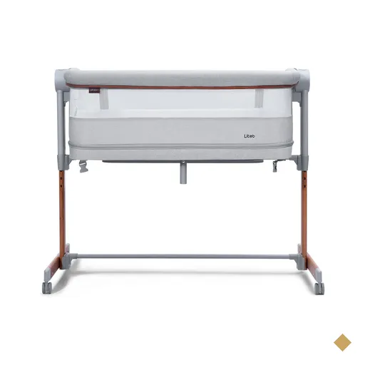 Berço e Cercado Hypnos 3 em 1 Portátil 0 a 13Kg Cinza Litet - BB692