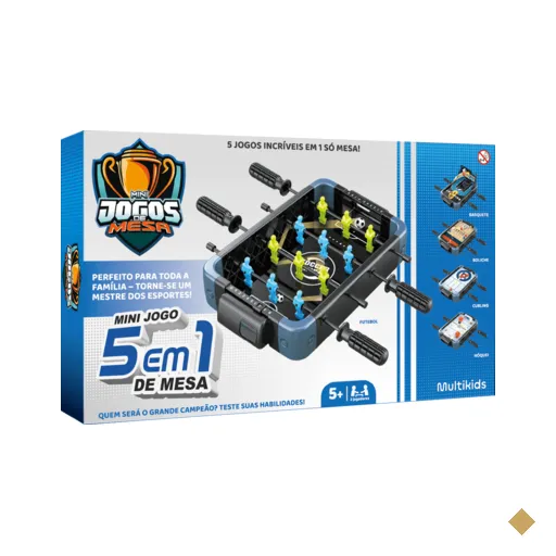 Kit De Jogos De Mesa 5 em 1 - BR2492