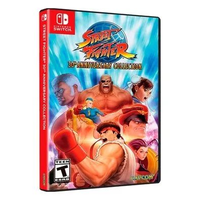 Jogo Street Fighter 30th Anniversary Collection, para Nintendo Switch