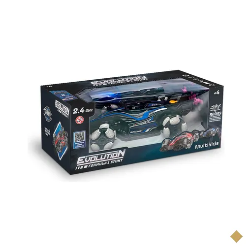Carrinho de Formula 1 Azul de Controle Remoto Multikids - BR2261OUT [Reembalado]