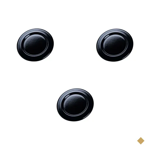 Combo 3 Capas do Queimador de Boca Grande para Fogão e Cooktop - CJ