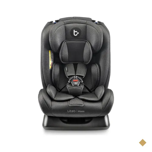 Cadeira Para Auto 0-36 Kg Litet Mass Preta - BB456E