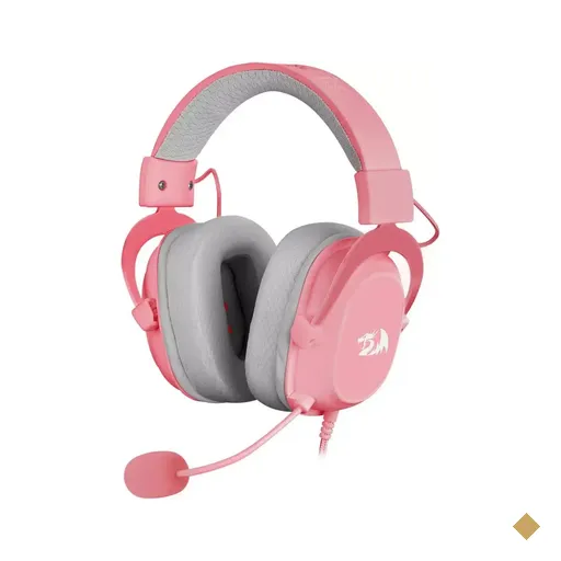 Headset Gamer Redragon Hero Bubblegum H530-P P3 Rosa