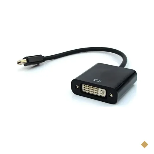 Cabo Conversor Mini DisplayPort (M) X DVI (F) 15cm - PlusCable