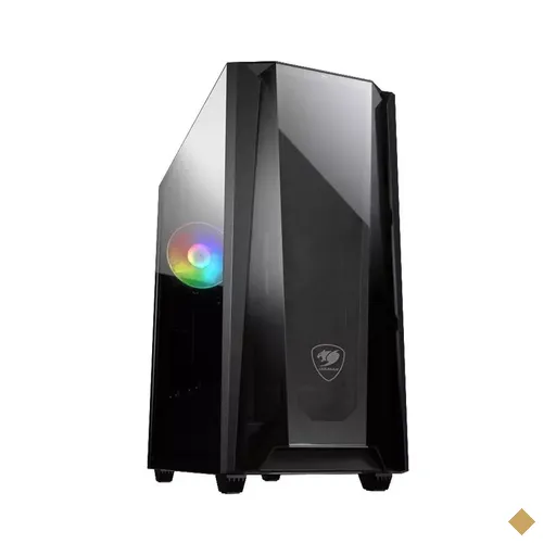 Gabinete Cougar Gamer MX660-T, Lateral em Vidro Temperado, 1 Fan 120mm RGB, Mid…