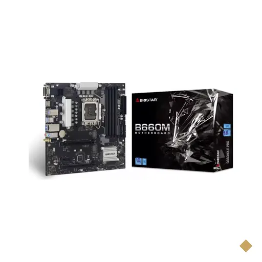 Placa Mãe Biostar B660MX-E (LGA 1700/Intel B660/M.2/DDR4)