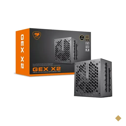 Fonte Cougar 1000W GEX X2 1000 Full Modular ATX12V 80 PLUS Gold