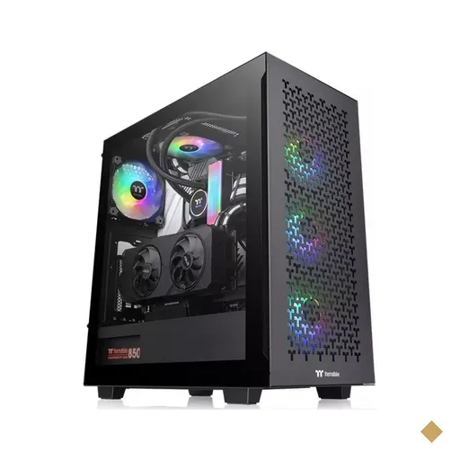Gabinete Thermaltake Divider V350 TG ARGB, Lateral em Vidro Temperado, Micro…
