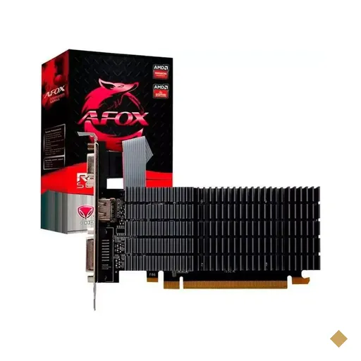 Placa de Vídeo AFOX Radeon R5 220 Low Profile 2GB DDR3 64-bit PCI-E 2.0 x16