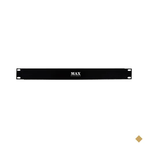 Tampa Cega 1U para Rack 19″ - Max Eletron