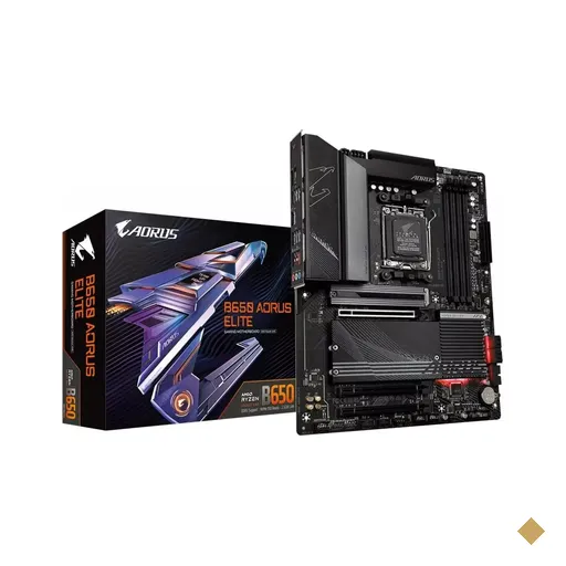 Placa Mãe Gigabyte B650 Aorus Elite (Socket AM5/AMD B650/DDR5/M.2)