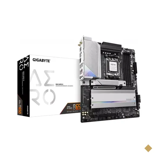Placa Mãe Gigabyte B650 Aero G (Socket AM5/AMD B650/DDR5/M.2/Wi-Fi 6 802.11ax)