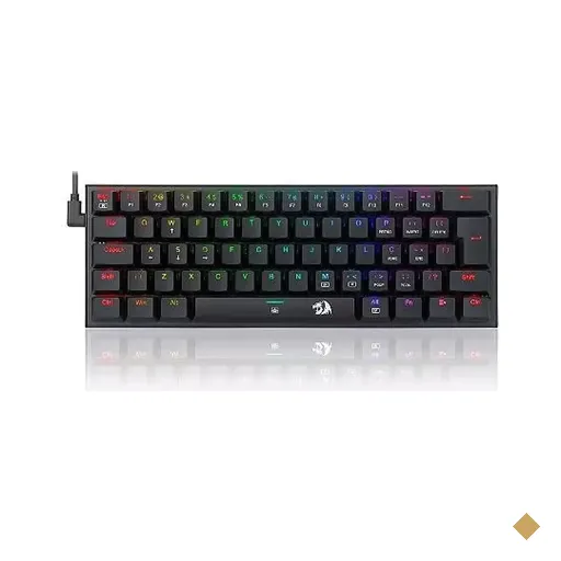 Teclado Mecânico Gamer Redragon Anivia RGB com Switch Red ABNT2