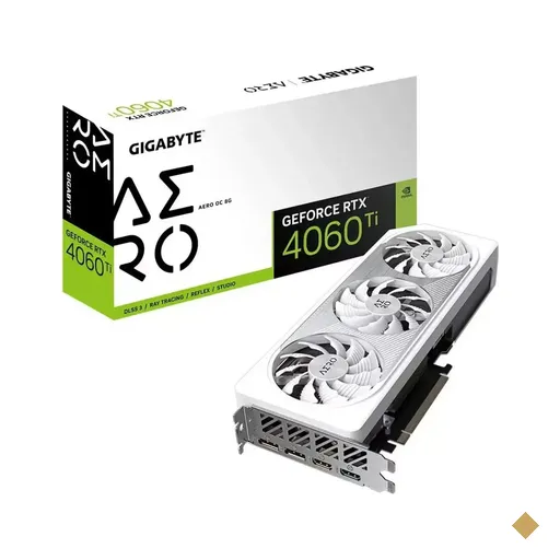 Placa de Vídeo Gigabyte GeForce RTX 4060Ti Aero OC 8GB GDDR6 128-bit PCI-E 4.0…