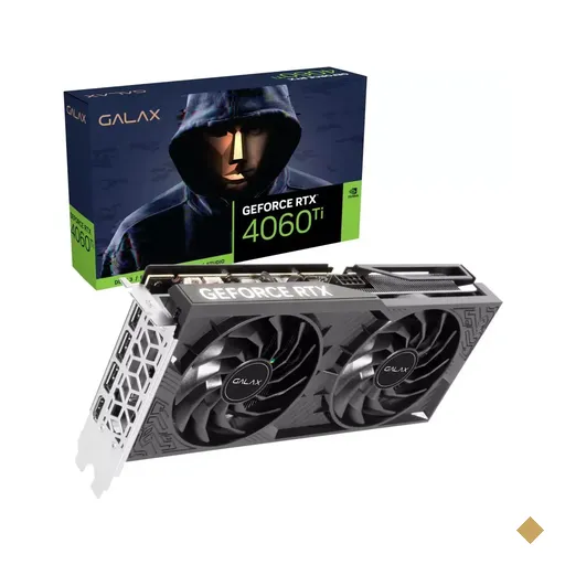 Placa de Vídeo GALAX GeForce RTX 4060Ti (1-Click OC) 8GB GDDR6 128-bit PCI-E…