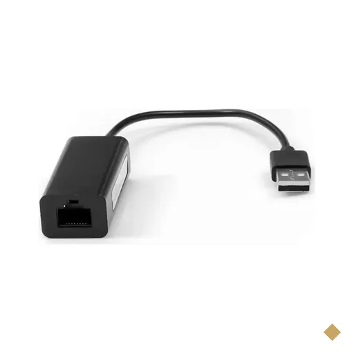 Cabo Adaptador USB 2.0/RJ45 ETHERNET 10/100Mbps  - PlusCable
