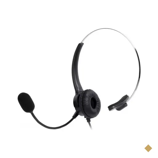 Headset Vinik CORP UNO VK400 USB - Preto