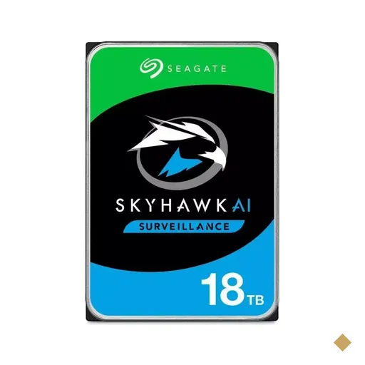 HD Seagate 18TB SkyHawk AI Surveillance 7200RPM 256MB SATA 6.0Gb/s ST18000VE002