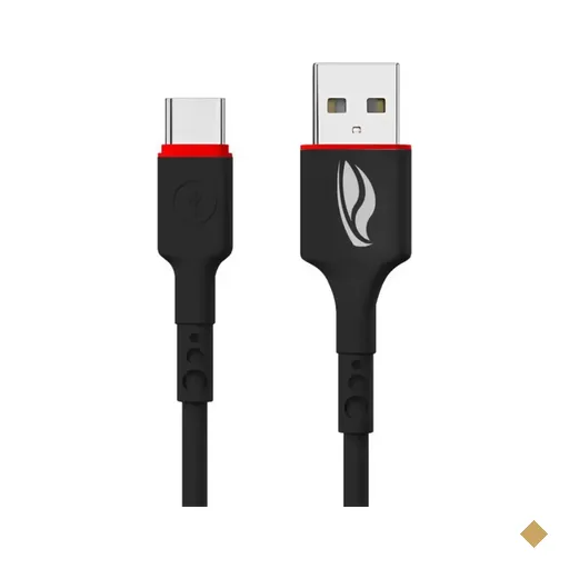 Cabo Conversor USB Tipo-C (M) x USB Tipo-A (M) 1m Preto - C3Tech