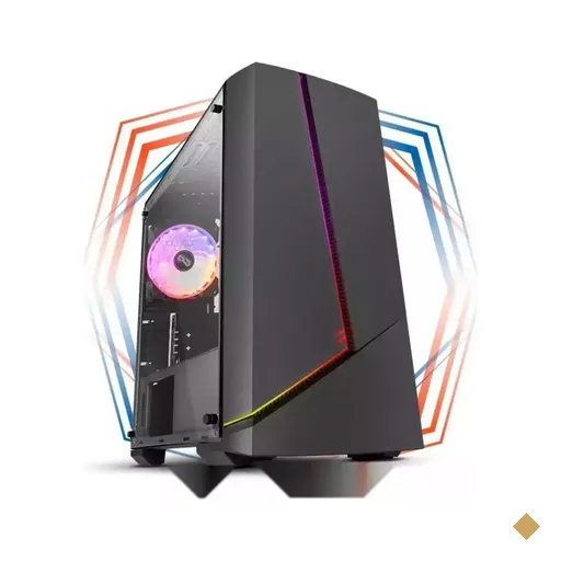 PC Gamer Genisys IV Lite - AMD Edition (AMD Ryzen 5 5600 6-Core, 8GB DDR4-3200…