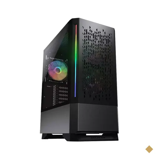 Gabinete Cougar Gamer MX430 Air RGB, Lateral em Vidro Temperado, 3 Fans 120mm…