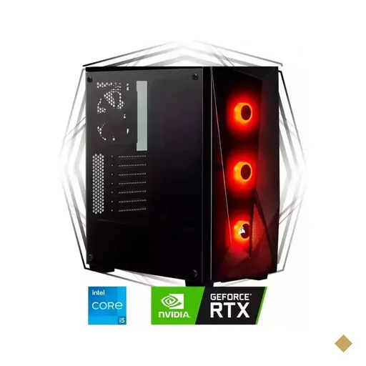 PC Gamer Carnage Robust - Intel i5 Edition (Intel Core i5-12400F, 16GB (2x8GB)…
