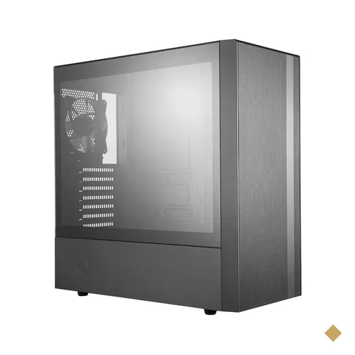 Gabinete Cooler Master MasterBox NR600 SEM ODD, Lateral em Vidro Temperado, Mid…