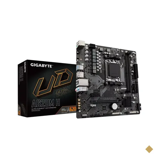 Placa Mãe Gigabyte A620M H (Socket AM5/AMD A620/DDR5)