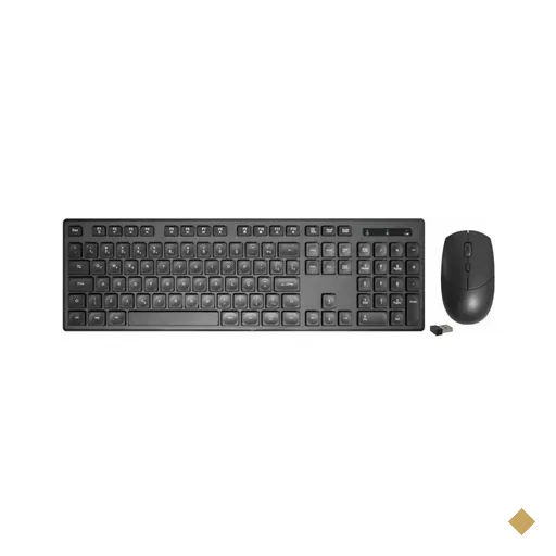 Kit Teclado e Mouse K-MEX Combo KA-6029 + MA-A734 Wireless