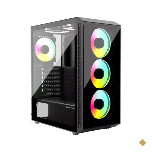 Gabinete Gamer Bluecase ONIX BG-047, Lateral em Vidro Temperado, Mid Tower…