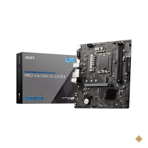 Placa Mãe MSI PRO H610M-G DDR4 (LGA 1700/Intel H610/M.2)