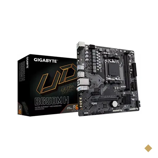 Placa Mãe Gigabyte B650M H (Socket AM5/AMD B650/DDR5/M.2)