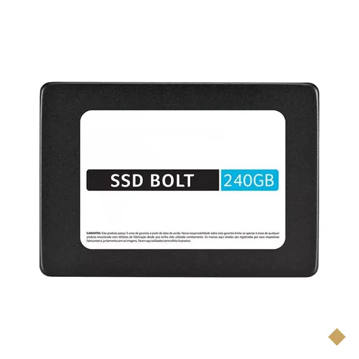 SSD Multilaser Bolt 240GB 2,5″ SATA 6Gb/s 2.5″ SS220
